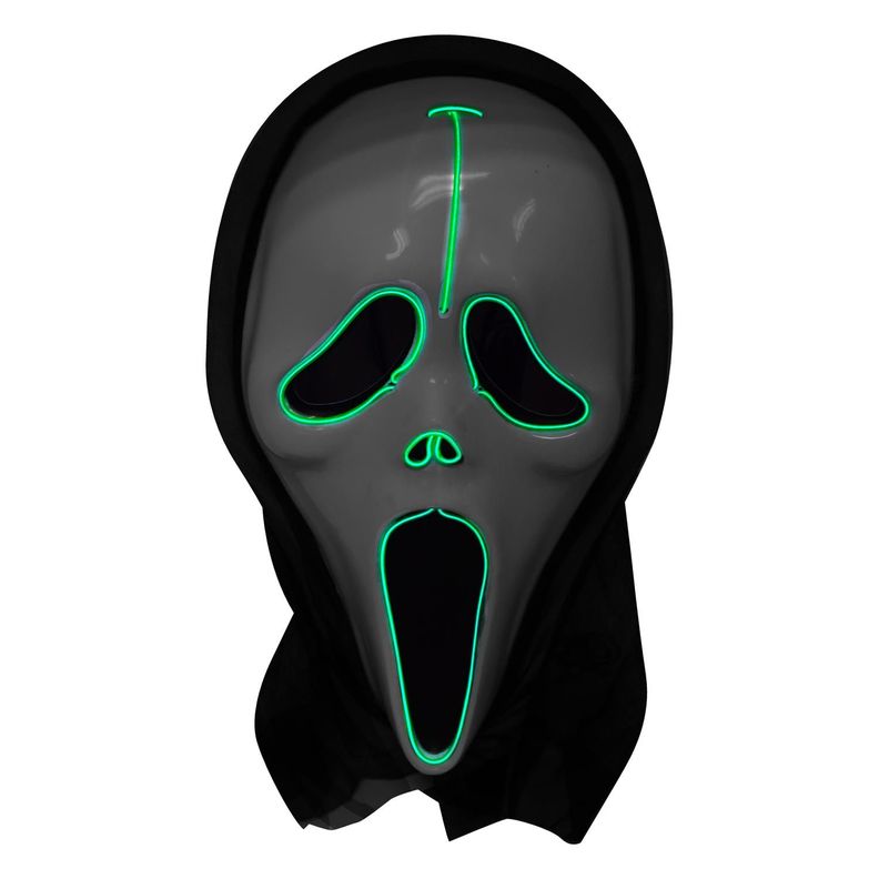 Mascara Led Colores Halloween Big Party-1
