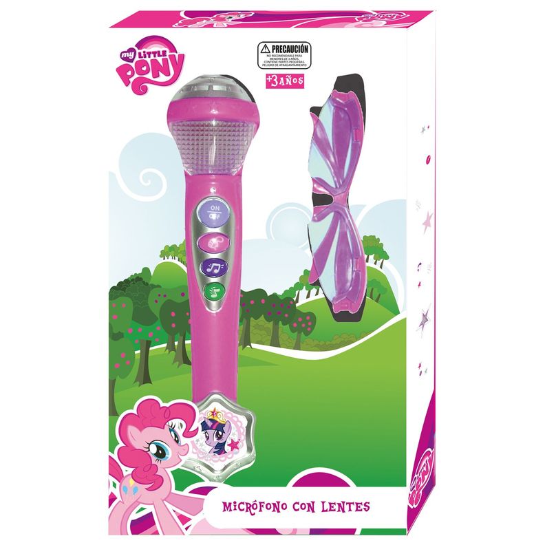 Microfono Con Lentes My Little Pony Hasbro Pronobel-0