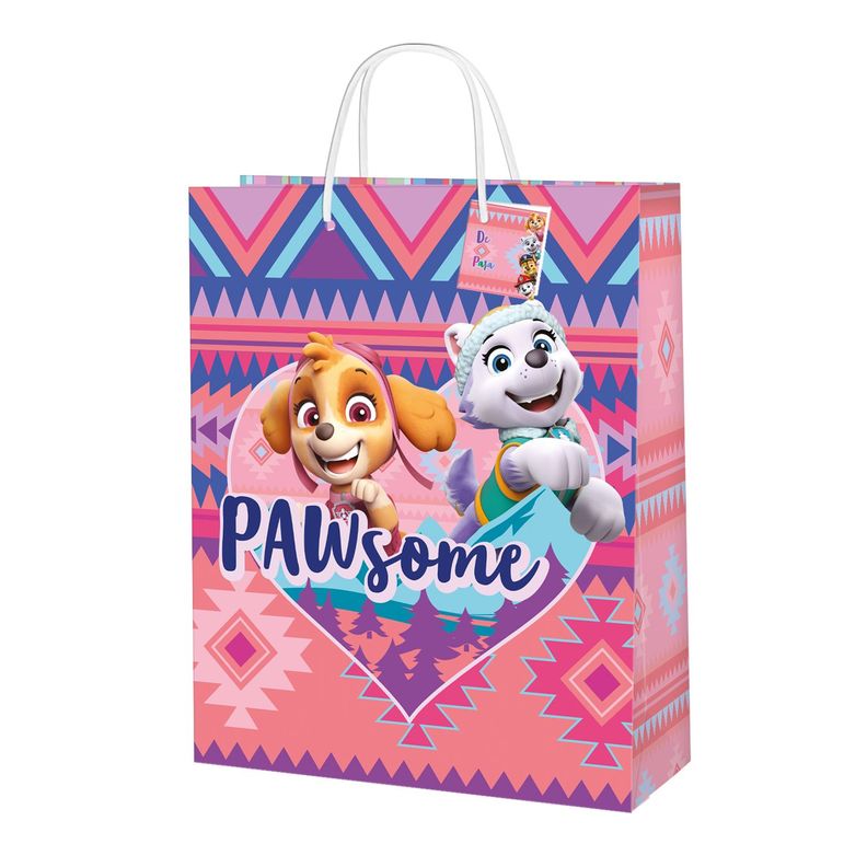 Bolsa Regalo Paw Patrol Grande 36x26x12 cm-2