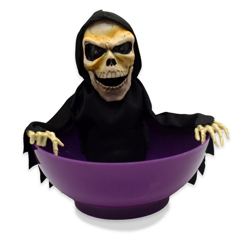 Bowl Esqueleto Led 26x25 cm Halloween Big Party-0