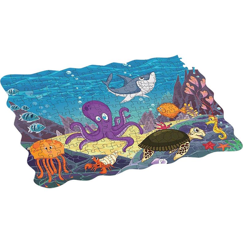 Puzzle Deluxe 208 Piezas Caja Con Asa 27x23x9cm-0