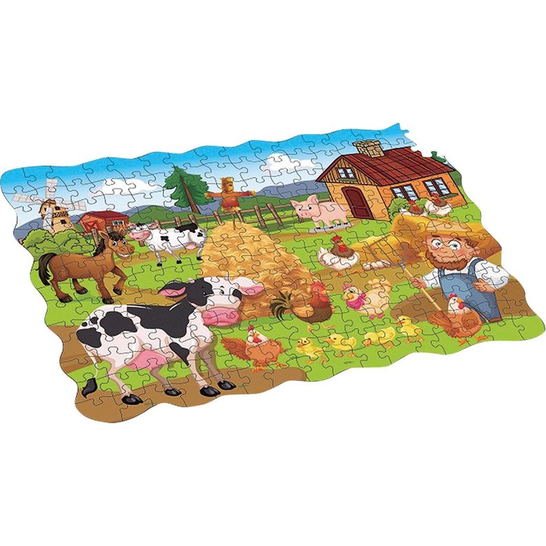 Puzzle Deluxe 208 Piezas Caja Con Asa 27x23x9cm-4