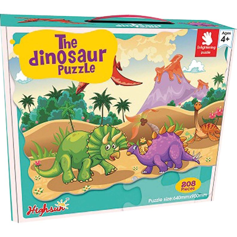 Puzzle Deluxe 208 Piezas Caja Con Asa 27x23x9cm-7