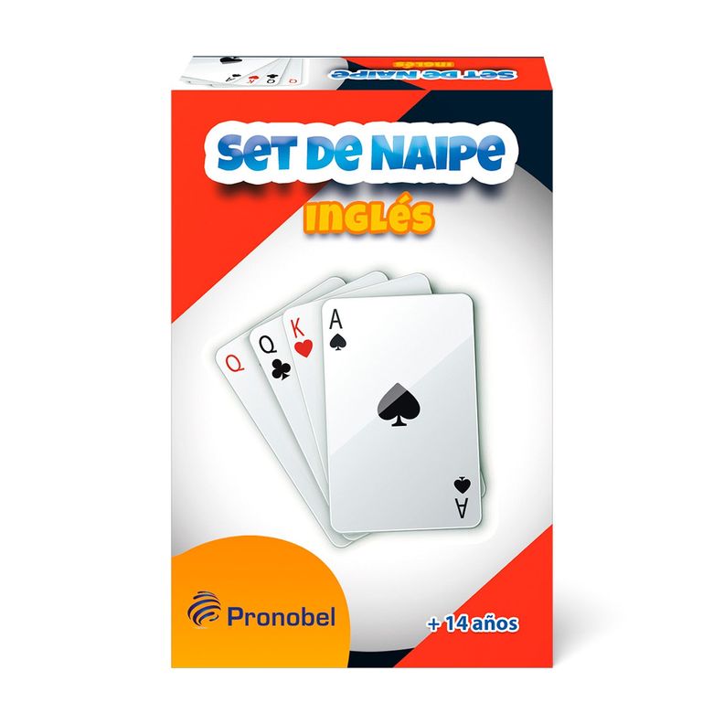 Set Naipe Ingles En Doble Blister Pronobel-1