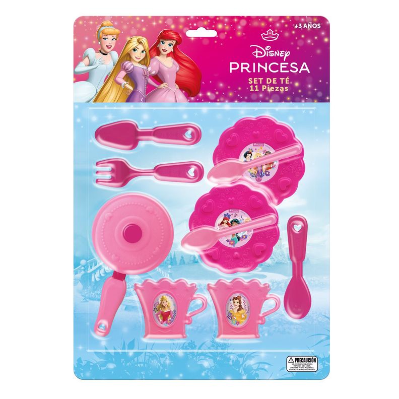 Set De Te 11 Piezas En Blister Princesas Disney-0