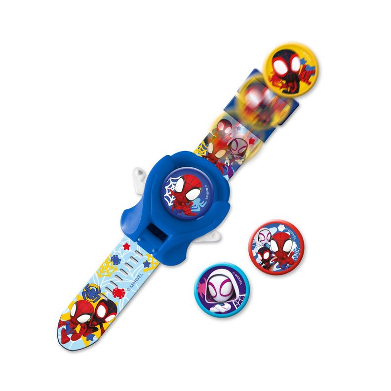 Reloj Lanzador De Discos Spidey Marvel-1