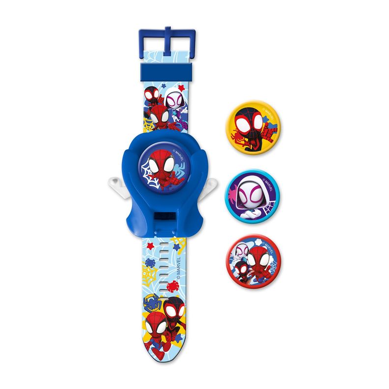 Reloj Lanzador De Discos Spidey Marvel-2