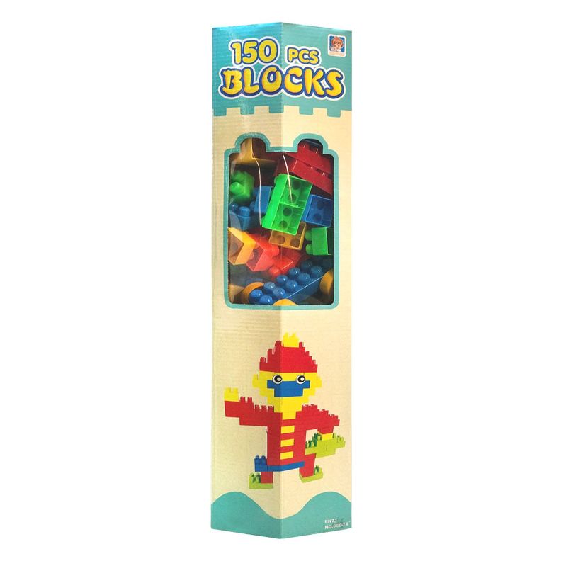 Set Bloques 150 Pcs En Caja 55x15 Cm-0