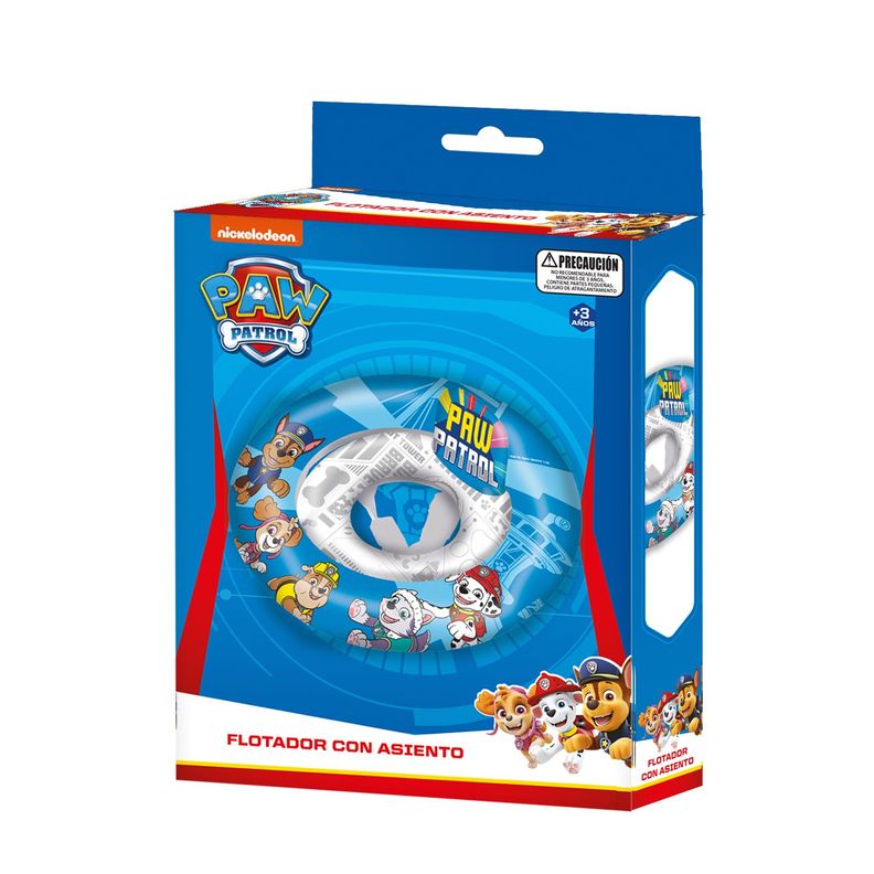 Flotador con Asiento Paw Patrol-1
