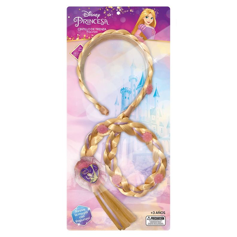 Cintillo De Trenza Rapunzel Princesas Disney-1