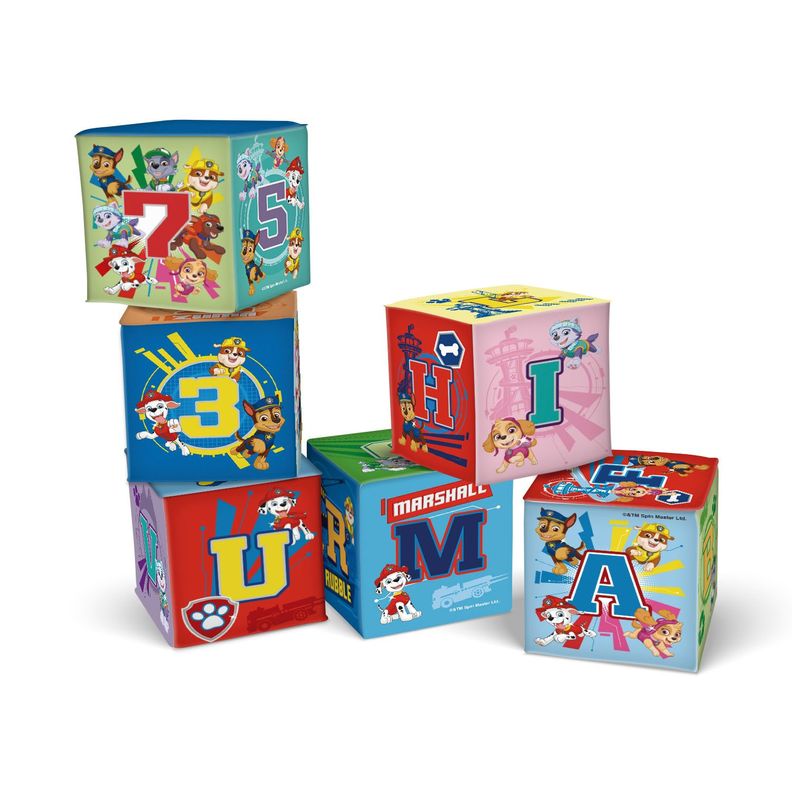 Cubo Soft Letras Y Numeros Paw Patrol Pronobel-1