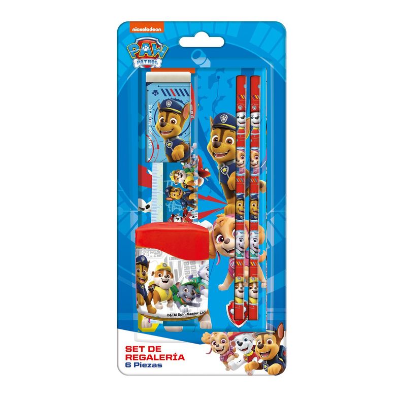 Set Escolar 6 Piezas Paw Patrol-0