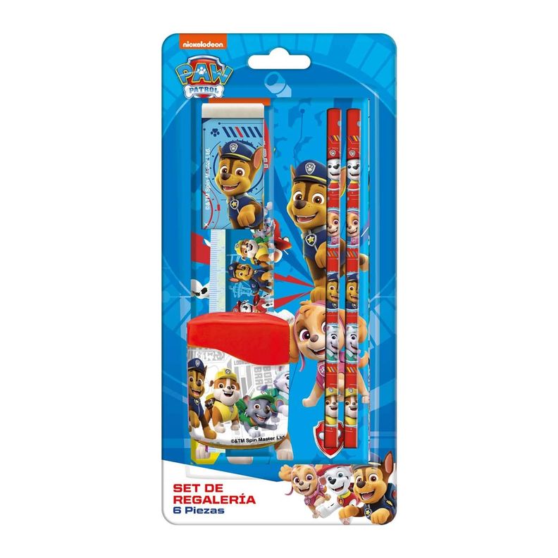 Set Escolar 6 Piezas Paw Patrol-1