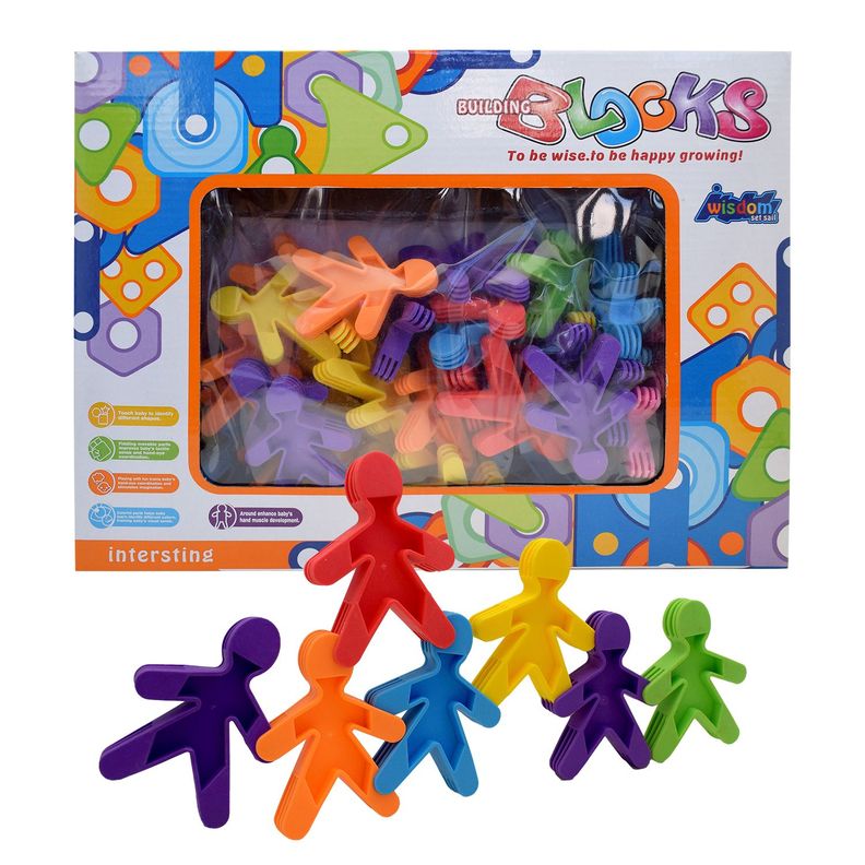 Personitas Conectables En Caja 46 Piezas 33x25 cm Nobel Toys-0