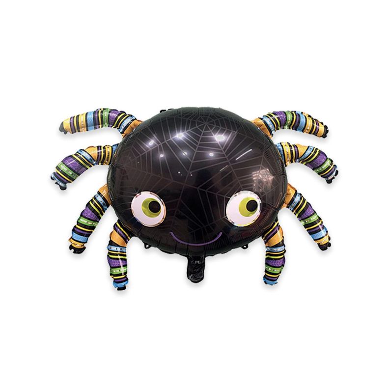Globo Metálico 82x55 cm Arañita Halloween Big Party-0
