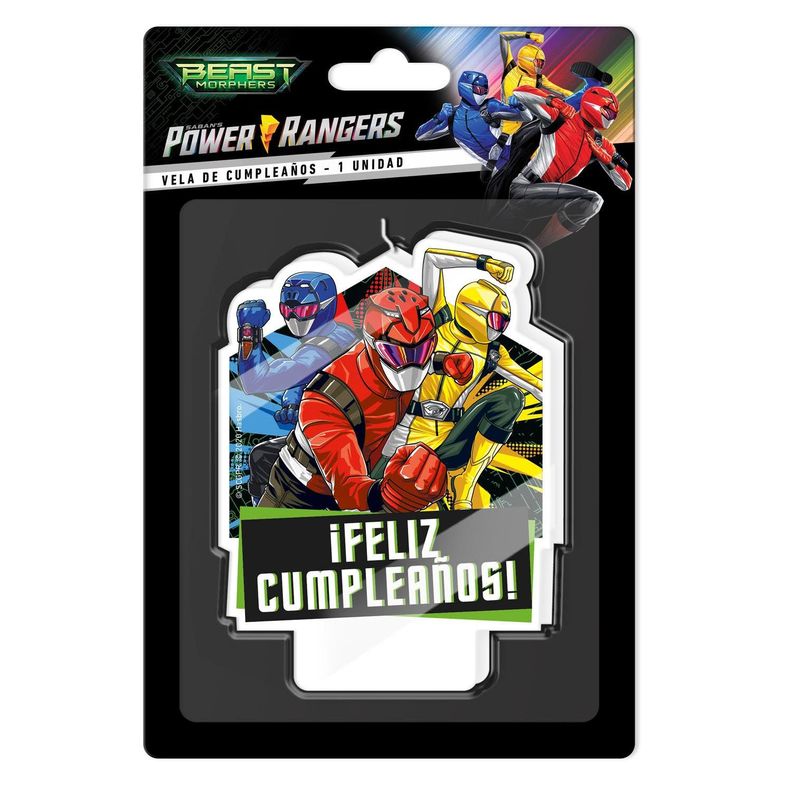 Velas De Cumpleaños Power Rangers-0