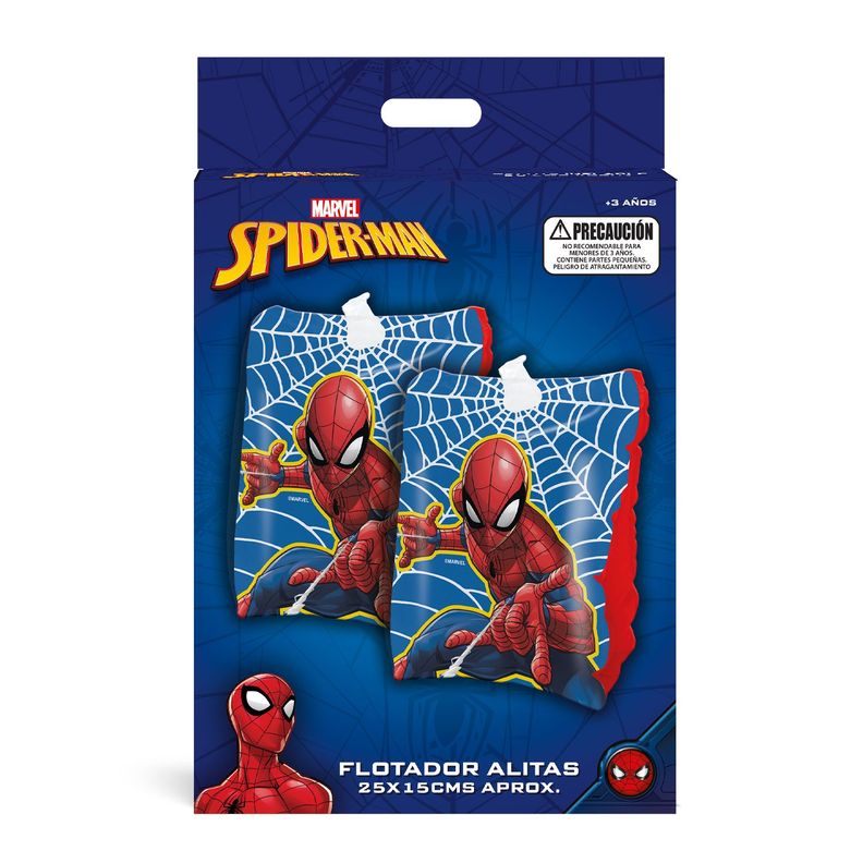 Flotador Alitas 20x15 Cm. Spiderman Marvel Pronobel-0