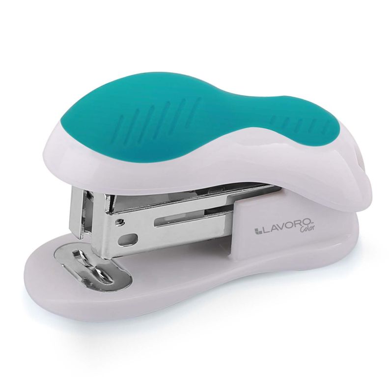 Corchetera Mini Blanco y Azul Lavoro-1