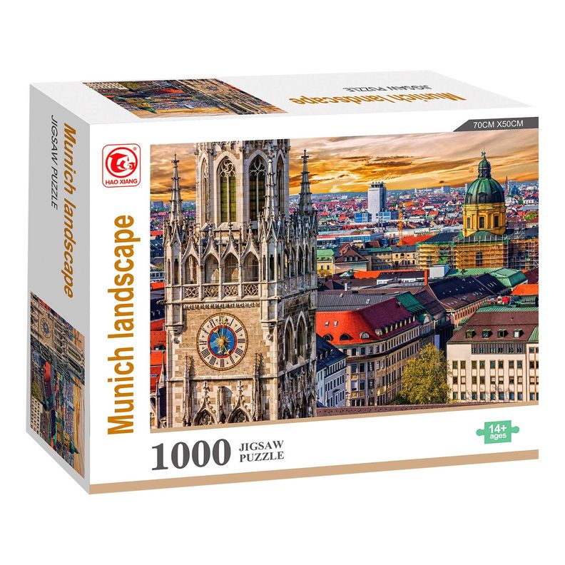 Puzzle 1000 Piezas Diseños Paisajes Modelos Surtidos Pronobel-3