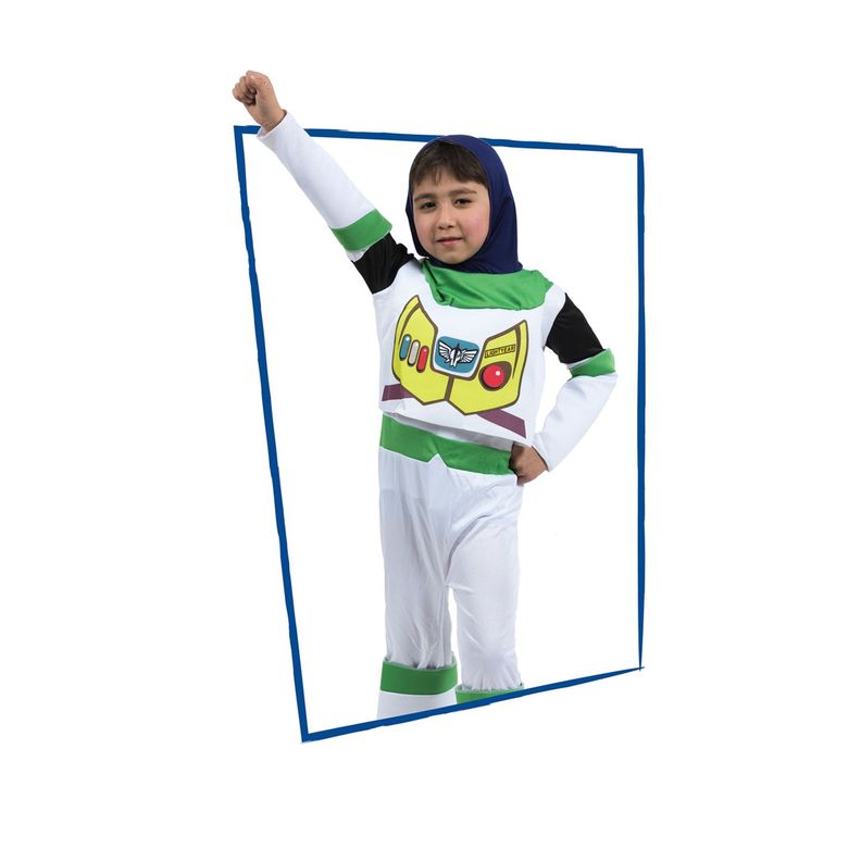 Disfraz Buzz Lightyear 6 A 7 Años Disney-0