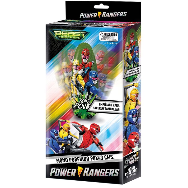 Mono Porfiado Power Ranger Pronobel-1