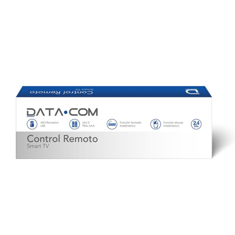 Control Remoto Smart Tv Datacom Negro