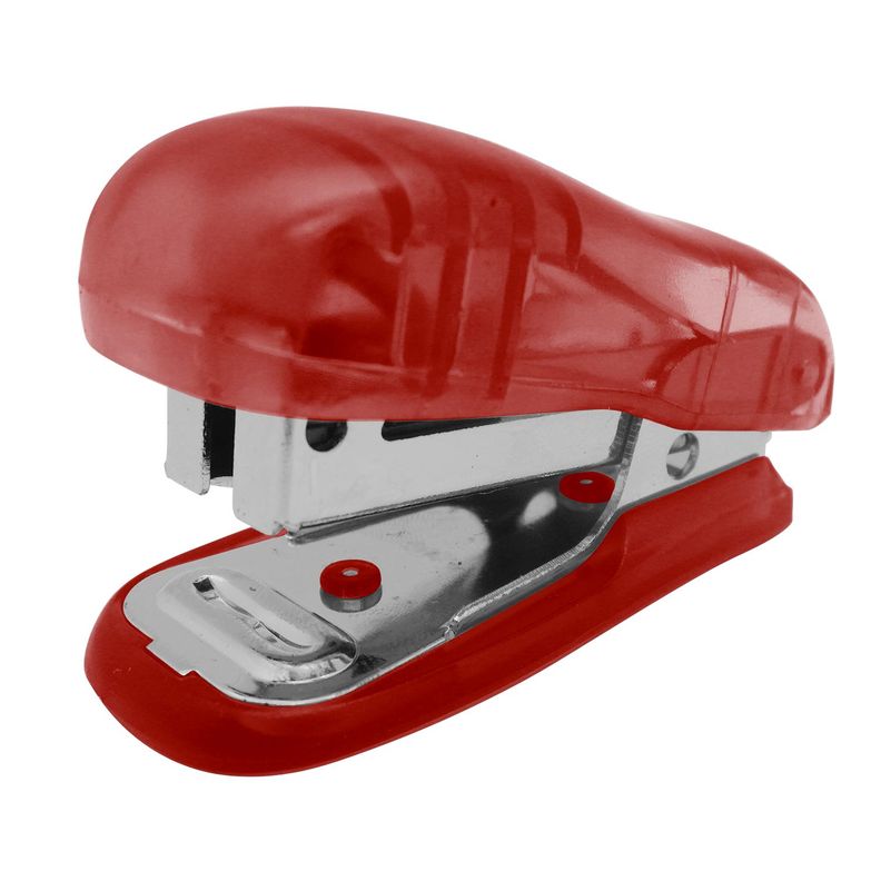 Corchetera Mini Plastica Roja 26/6, 24/6 Fultons-1