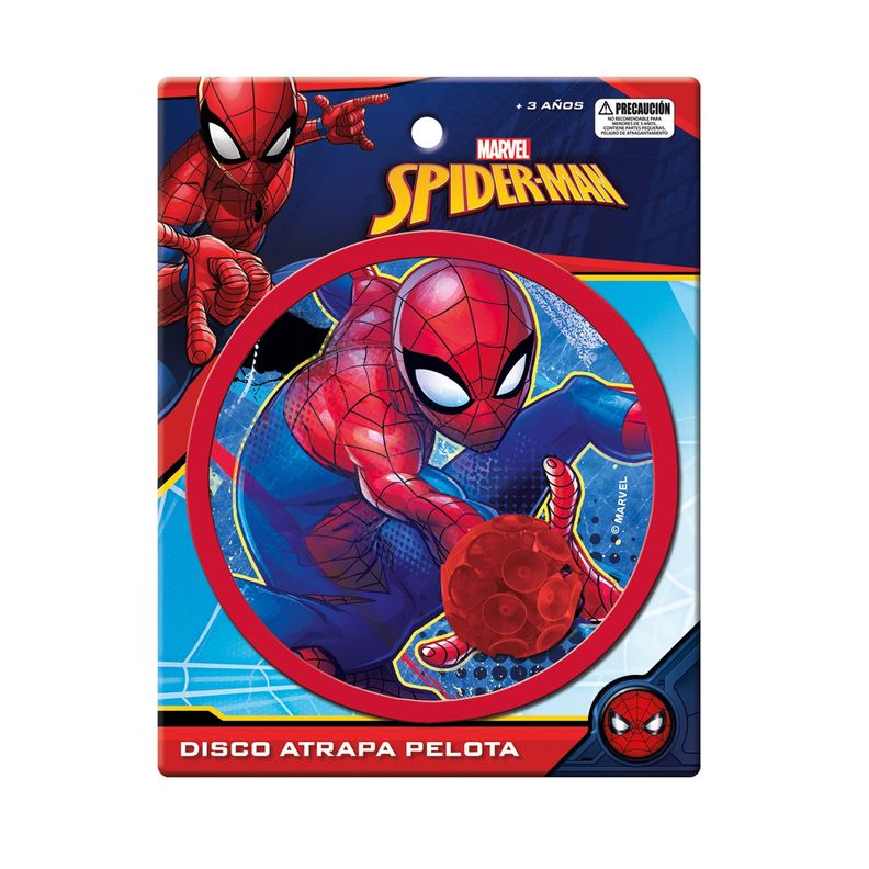 Discos Atrapa Pelotas Spiderman Marvel Pronobel-0