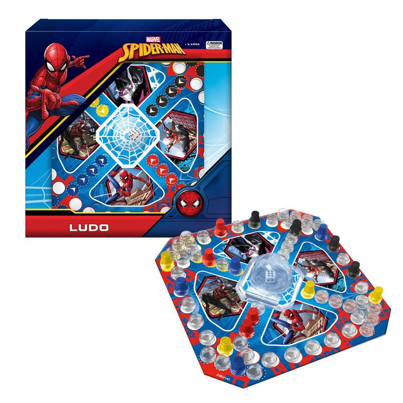 Juego De Ludo Spiderman Marvel Pronobel-2