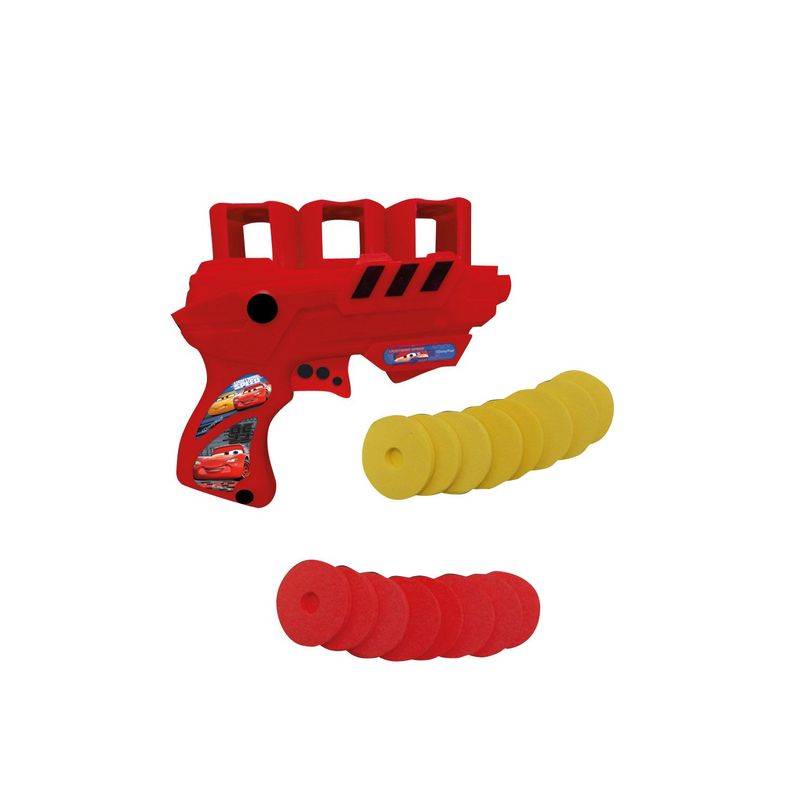 Pistola Lanza Discos En Blister Cars Disney Pronobel-1