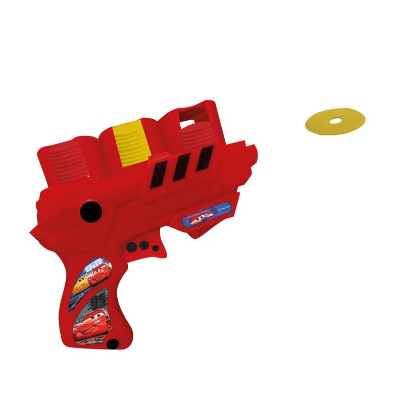 Pistola Lanza Discos En Blister Cars Disney Pronobel-2