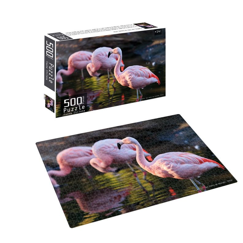 Puzzle 500 Piezas Fauna Chilena Nobel Gift-1