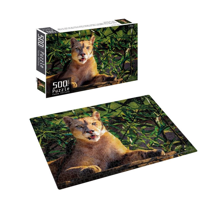 Puzzle 500 Piezas Fauna Chilena Nobel Gift-4