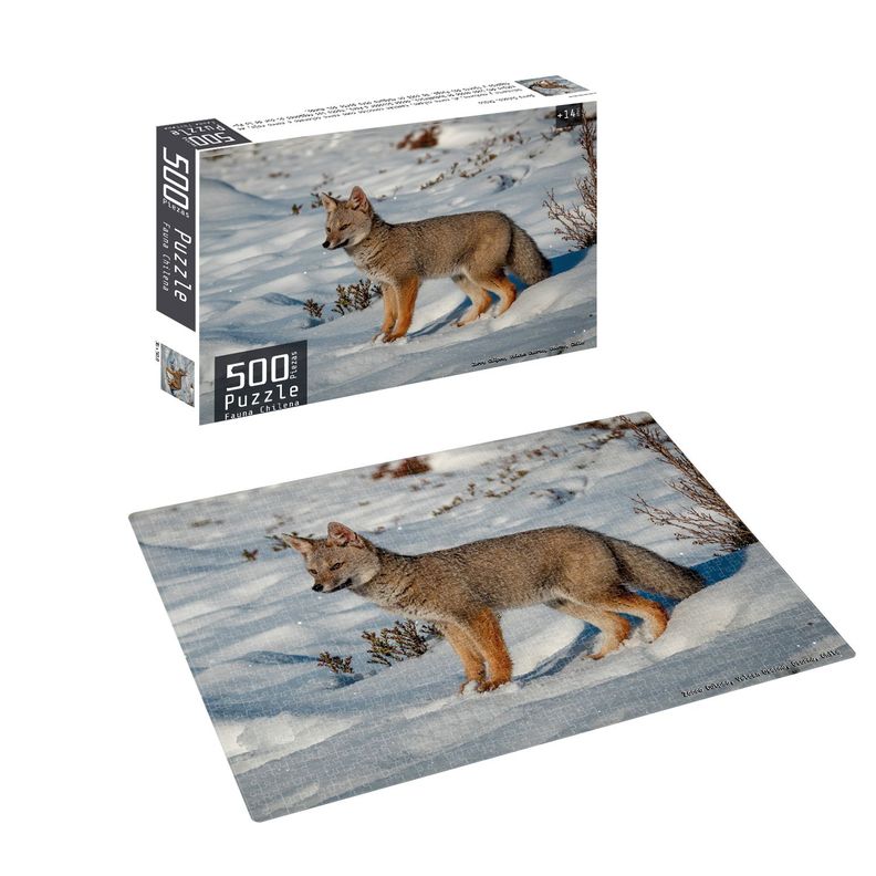 Puzzle 500 Piezas Fauna Chilena Nobel Gift-5