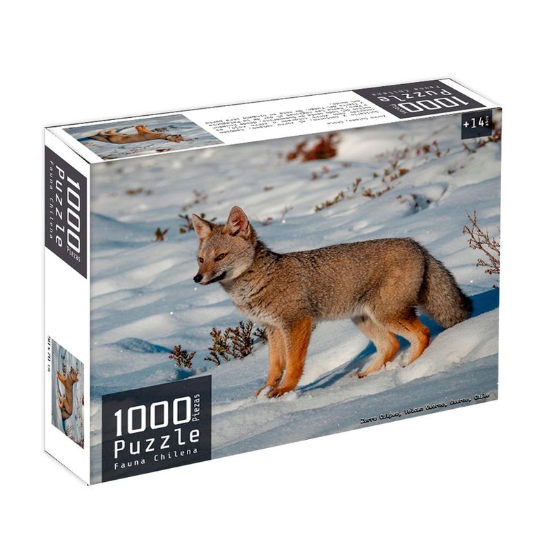 Puzzle 1000 Piezas Fauna Chilena Nobel Gift-0