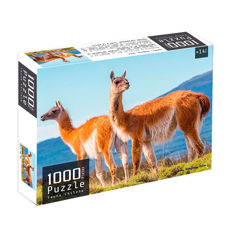 Puzzle 1000 Piezas Fauna Chilena Nobel Gift-2