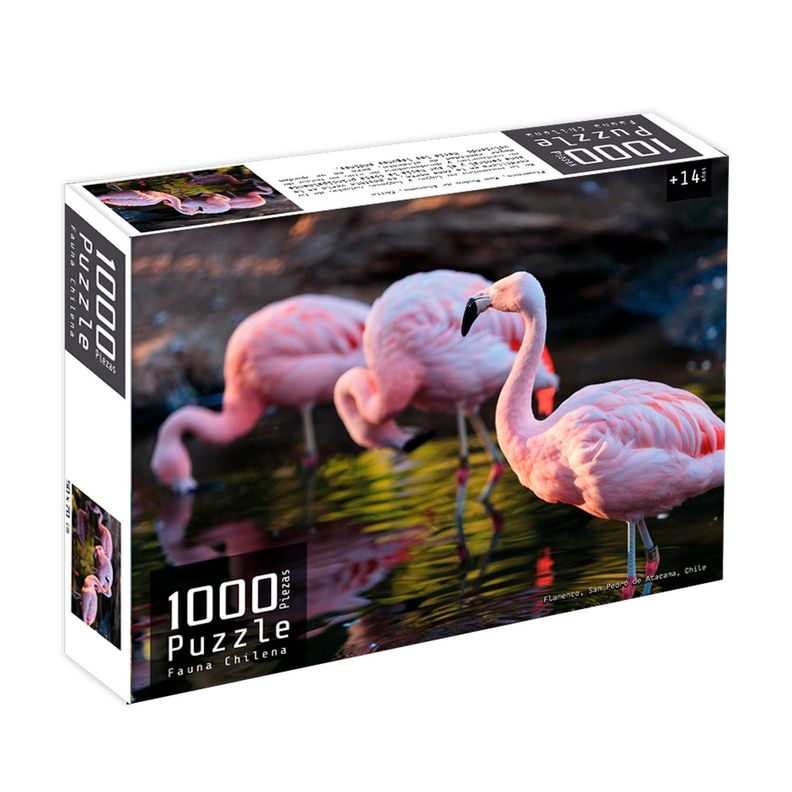 Puzzle 1000 Piezas Fauna Chilena Nobel Gift-3