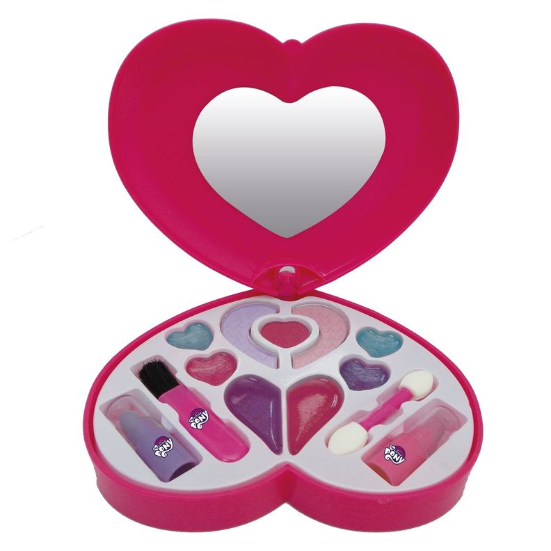 Maquillaje Corazon Con Espejo Rotatorio My Little Pony-2