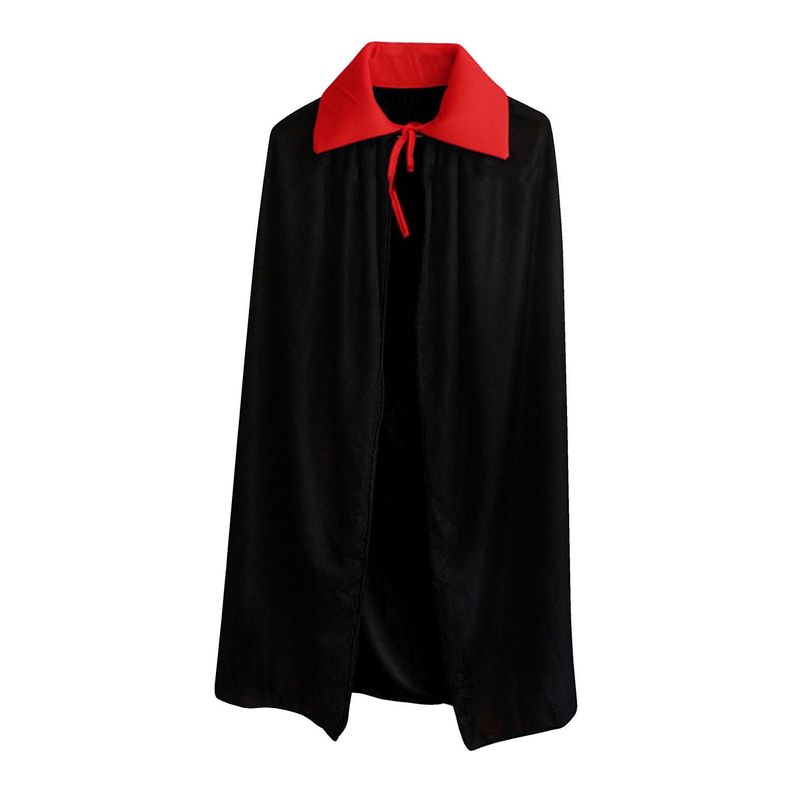 Capa Drácula Adulto 1,3 metros Halloween Big Party-0