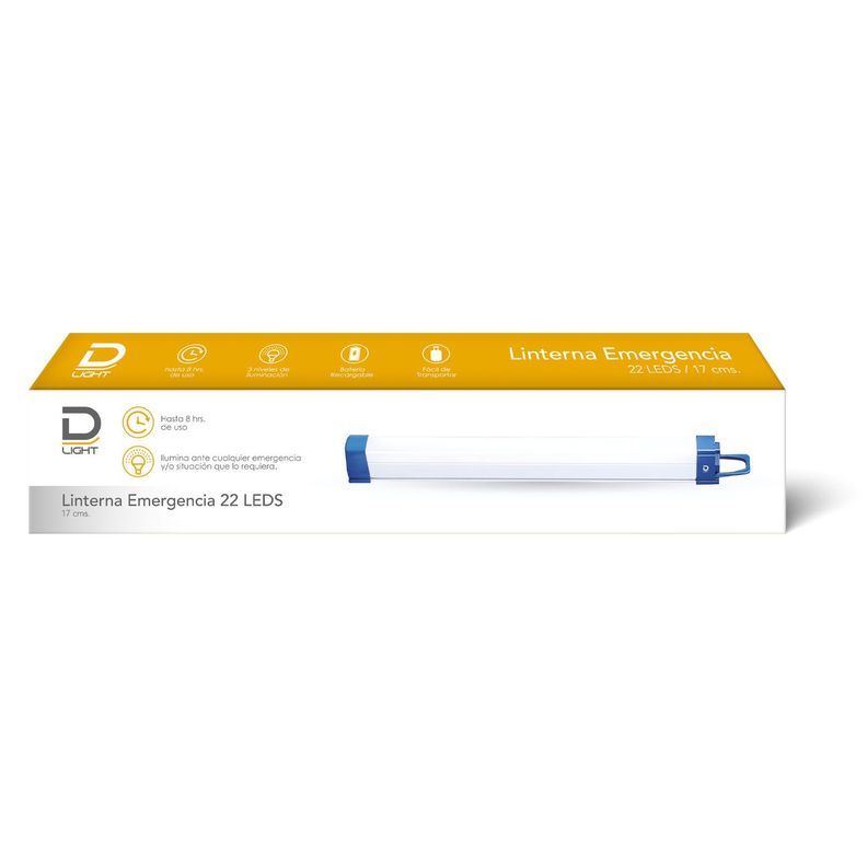 Linterna Emergencia 22 Leds 17 Cm-1