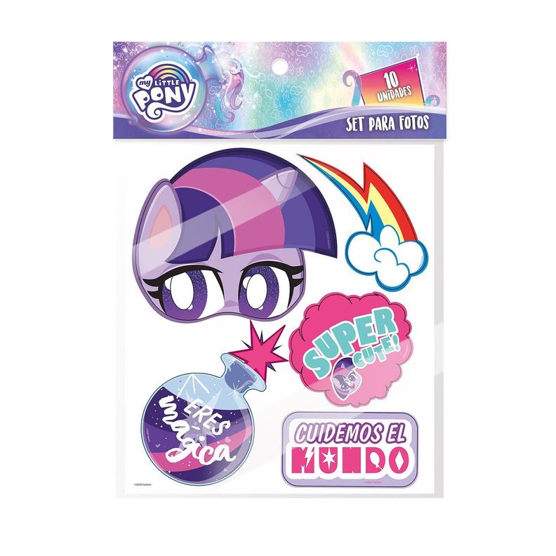 Set 10 Piezas Para Fotos My Little Pony-0