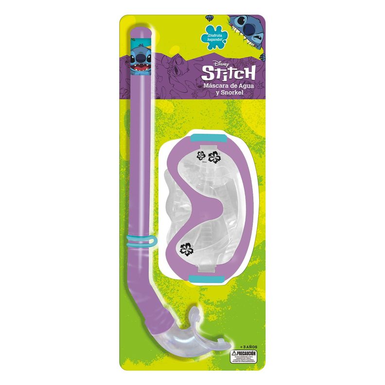 Mascara y Snorkel De Agua Stitch-0