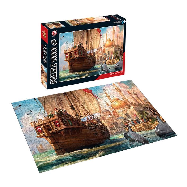 Puzzle 1000 Piezas Diseños Surtidos Nobel Gift-0
