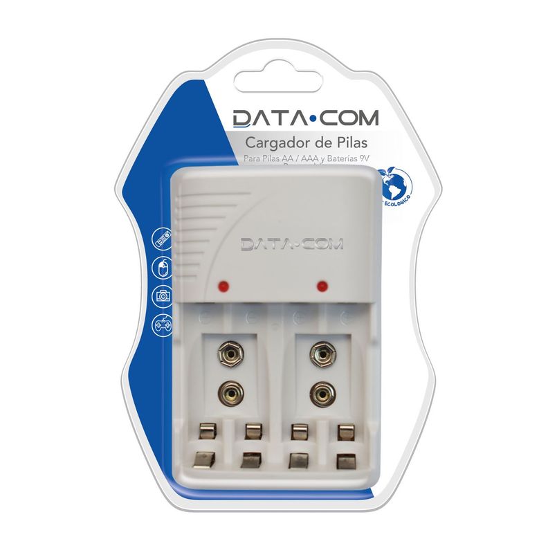 Cargador De Pilas AA/AAA/9V-1
