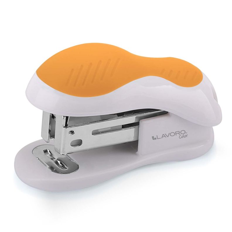 Corchetera Mini Blanco y Naranja Lavoro-1