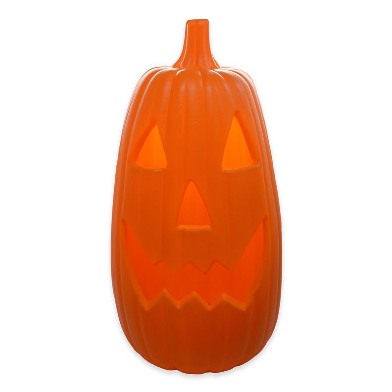 Calabaza Con Luz Led 50x30 cm Halloween Big Party-1