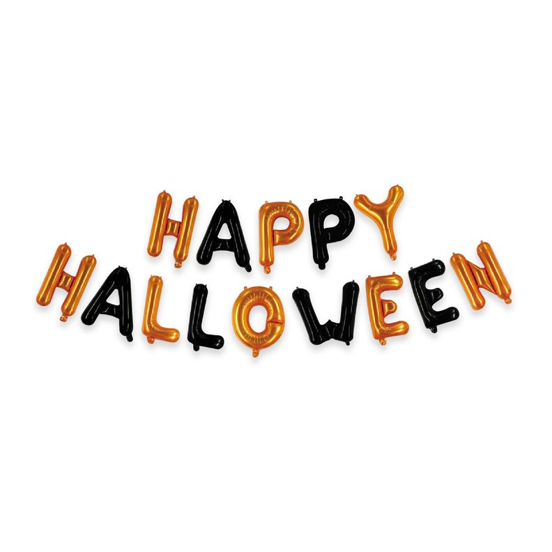 Set Globo Happy Halloween 40 cm Big Party-0