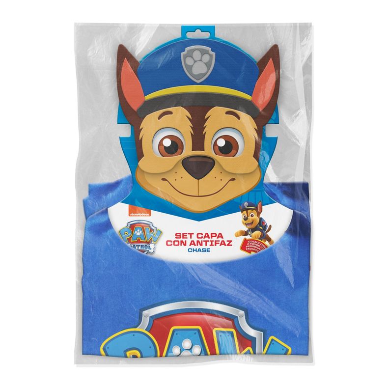 Set Capa Chase con Antifaz Paw Patrol-0