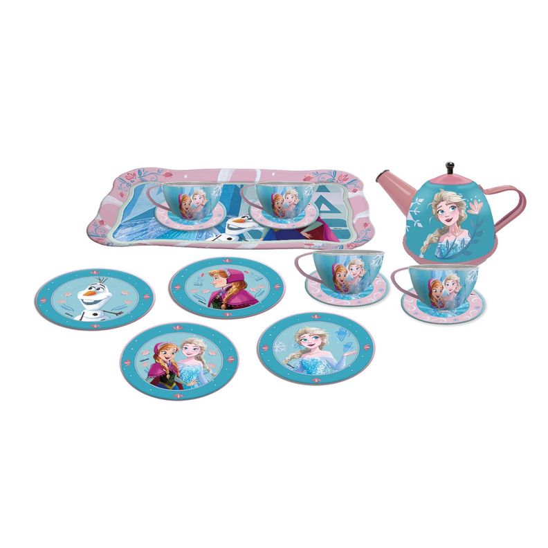 Set Te Metalico Frozen Disney Pronobel-0