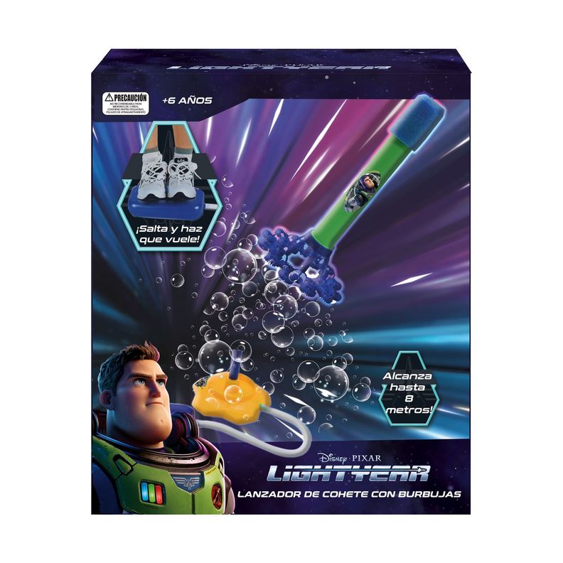 Lanzador De Cohete con Burbujas Lightyear Disney-0